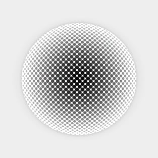 Black Ball Illusion Sticker